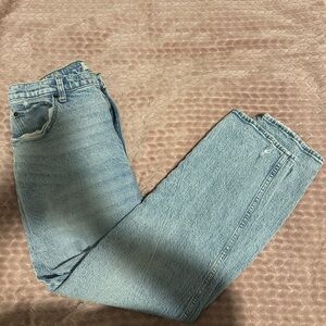 curve love ultra high rise 90s straight jean.